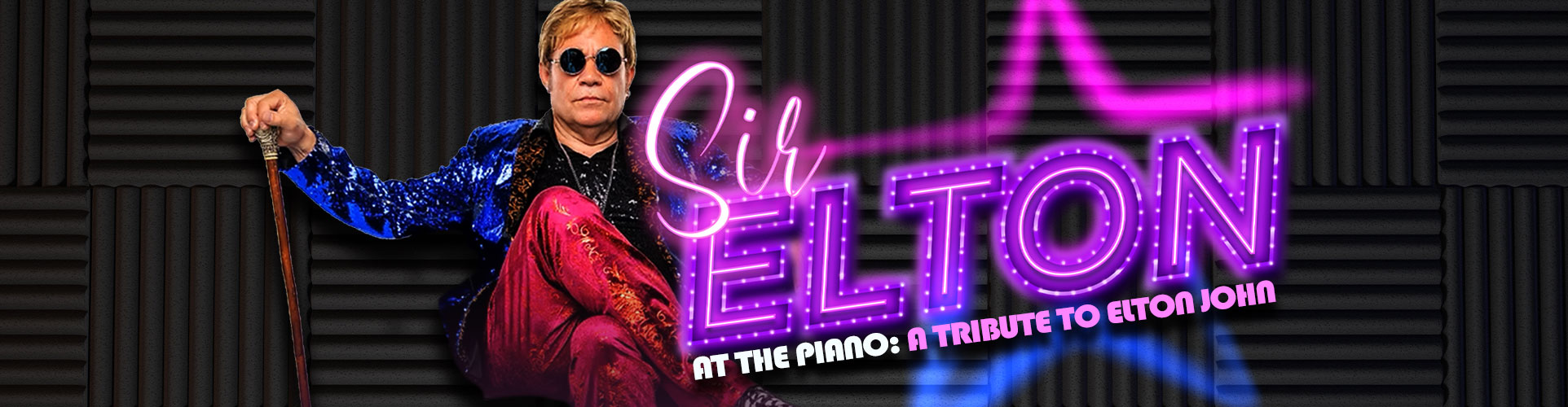 Sir Elton – Las Vegas tribute show poster and tickets